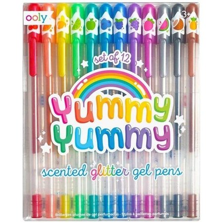 OOLY Ooly 132-105 2 Yummy Scented Glitter Gel Pens - Set of 12 132-105